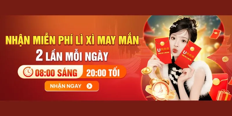 Lì xì mỗi ngày là chương trình khuyến mãi đặc biệt tại U888