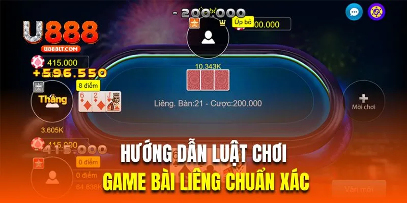 Hướng dẫn khách hàng mới luật chơi game bài liêng chuẩn xác